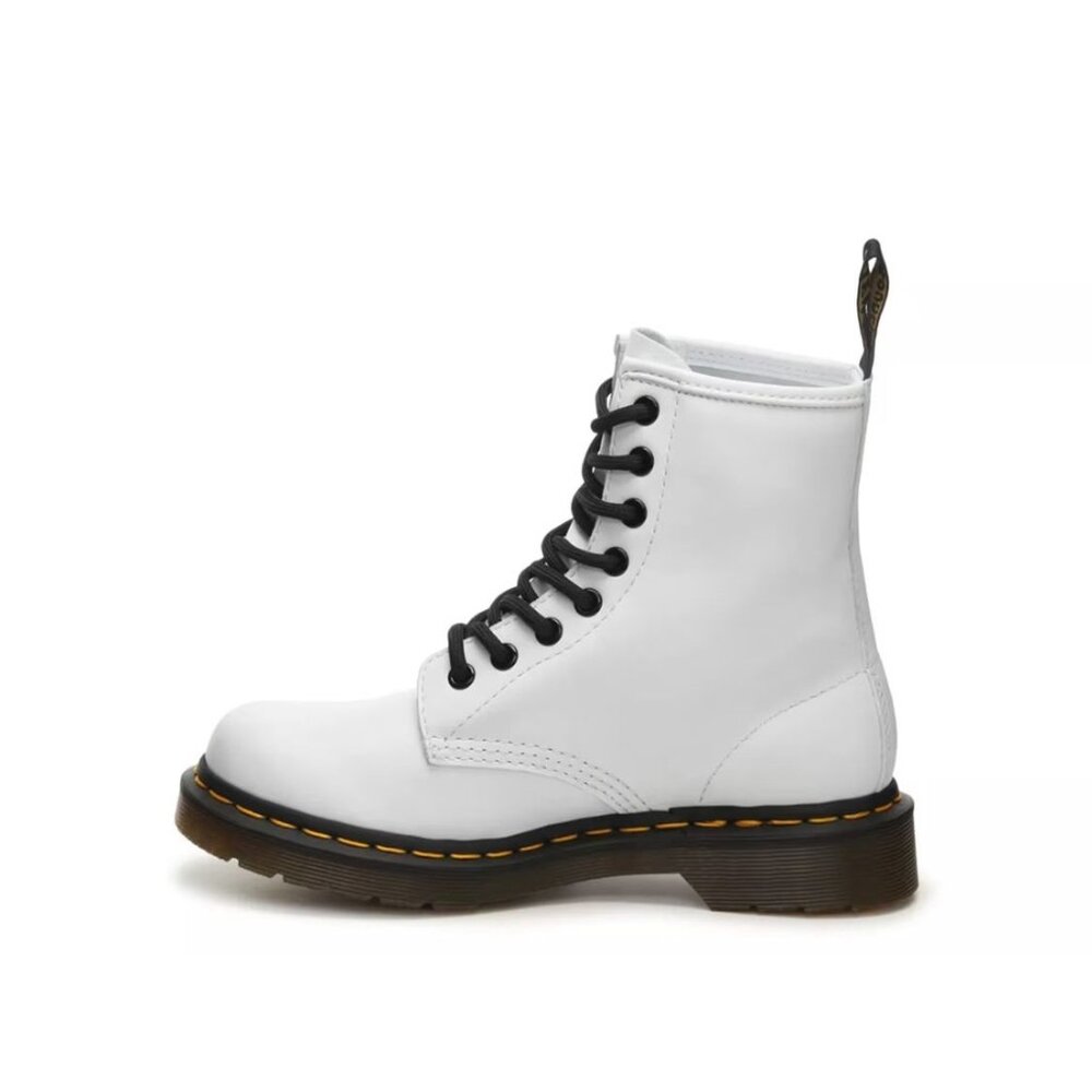 🆕 DR. MARTENS 1460 Vintage Lace-Up Ankle Boot Bootie 6 White - Picture 5 of 13